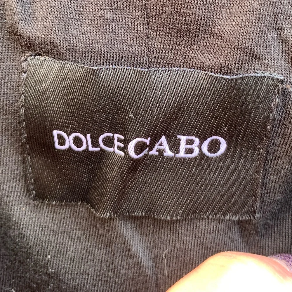 Dolce Cabo Silver & Black Sequins Bomber Jacket